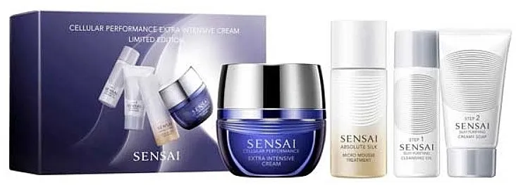 Sensai Cellular Performance Extra Intensive Cream Limited Edition (emuls/100ml + oil/30ml + soap/30ml + lot/30ml + cr/40ml) Set