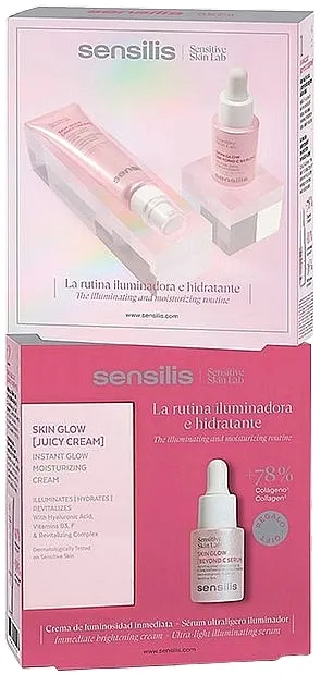 Sensilis Skin Glow (cr/50ml + sr/30ml) Set za negu lica