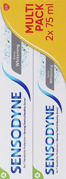 Sensodyne Extra Whitening (toothpaste/2x75ml) Set