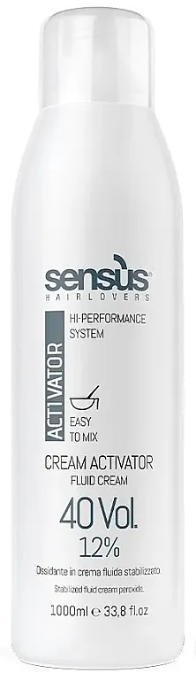Sensus Cream Activator 40 Vol Aktivator-krema 12%