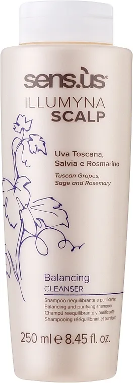 Sensus Illumyna Scalp Balancing Cleanser Balancing and Purifying Shampoo Balans šampon za pranje kose