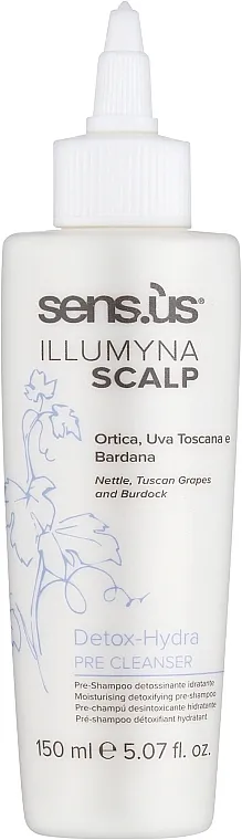 Sensus Illumyna Scalp Detox-Hydra Pre Cleanser Detoks hidratantni šampon
