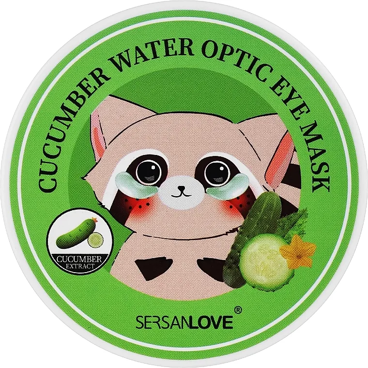 Sersanlove Cucumber Water Optic Eye Mask Flasteri za oči sa ekstraktom krastavca