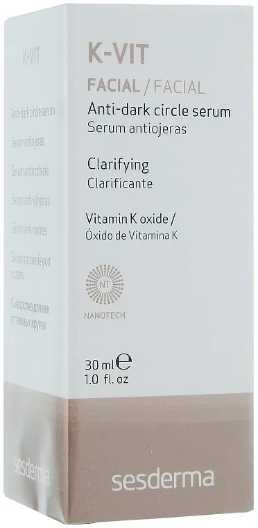 SesDerma Laboratories K-Vit Anti Dark Circle Liposome Serum Serum za oči