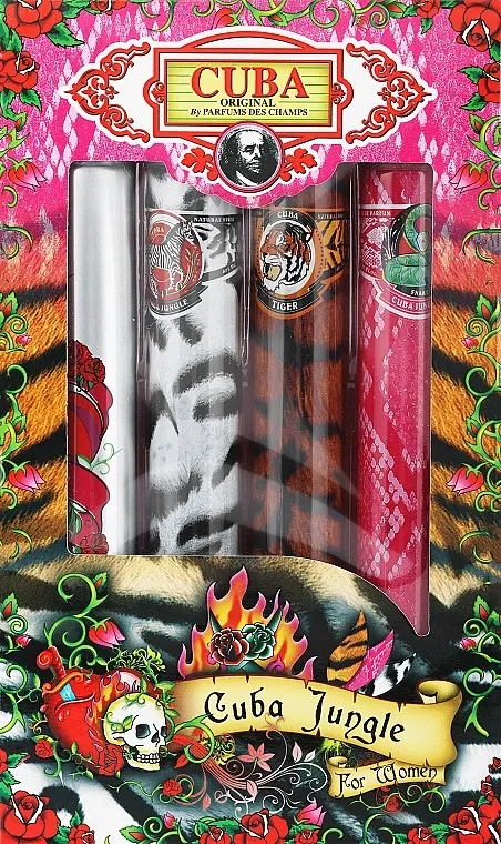 Set (4xedp/35ml) Cuba Jungle