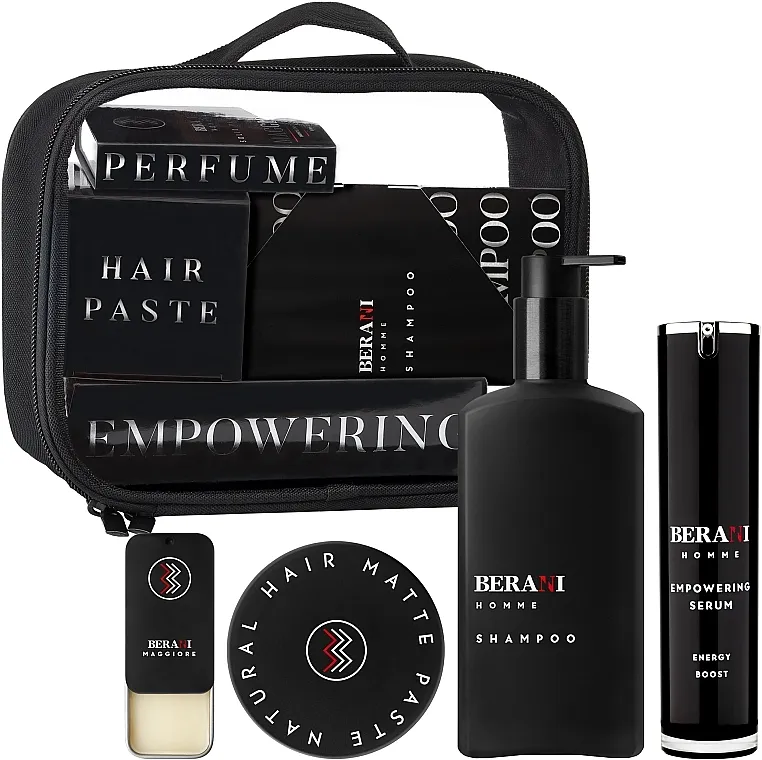 Set, 5 proizvoda Berani Homme Styling &amp; Scent Essentials Set