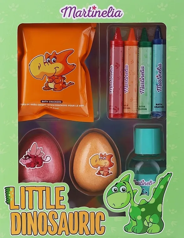 Set, 8 proizvoda Martinelia Little Dinosauric Fun Bath Set