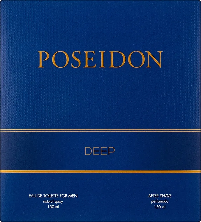 set (ash/balm/150ml + edt/150ml) Instituto Espanol Poseidon Deep