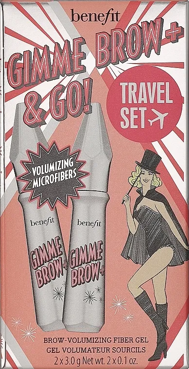 Set Benefit Gimme Brow &amp; Go Set (mascara/3gx2)
