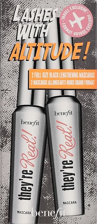 Set Benefit Lashes With Altitude Mascara Set (mascara/8.5mlx2)