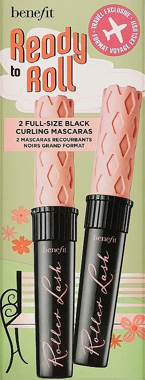 Set Benefit Ready To Roll Mascara Set (mascara/2x8.5g)
