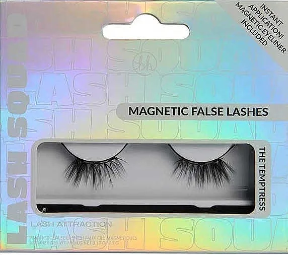 Set BH Cosmetics Lash Attraction Magnetic False Lashes Kit The Temptress (lashes/2pcs + eyeliner/5g)