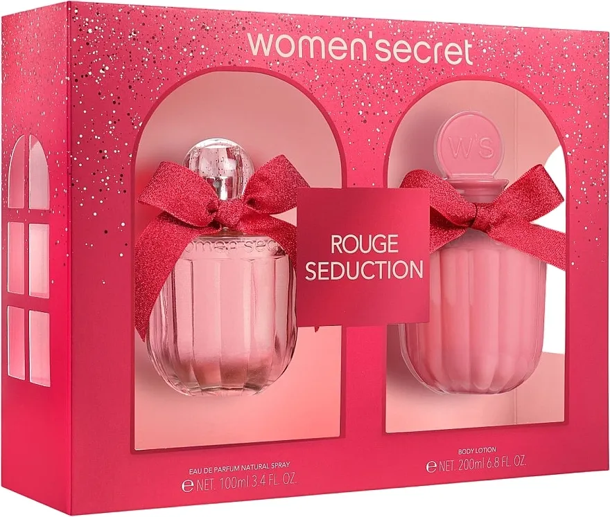 Set (b/lot/200 ml + edp/100 ml) Women Secret Rouge Seduction