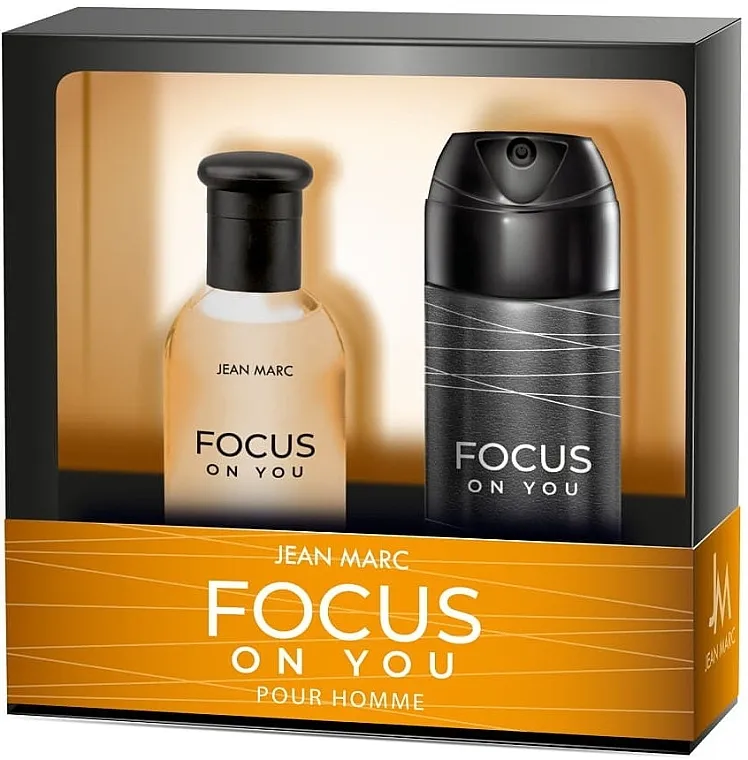 Set (deo/150ml + edt/100ml) Jean Marc Focus On You