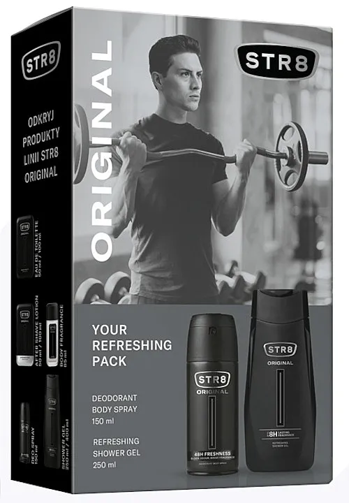 Set (deo/150ml + sh/gel/250ml) STR8 Original