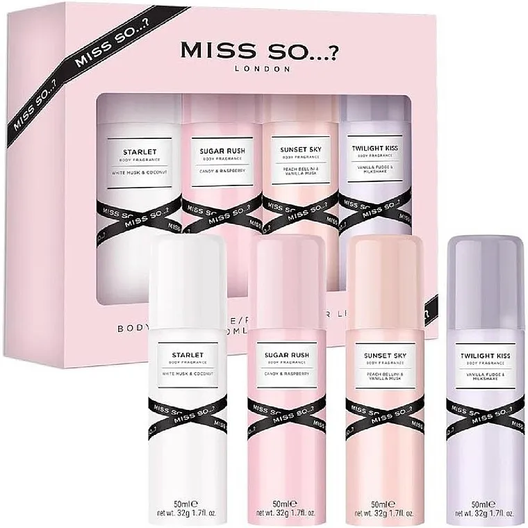 Set (deo/50ml*4) So...? Miss So...? Mini Galore Gift Set