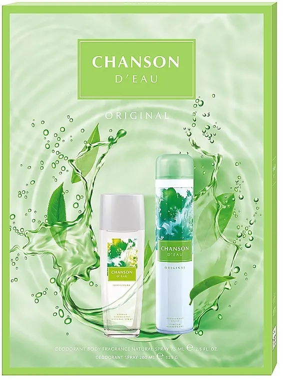 Set (deo/spray/75ml + deo/200ml) Chanson D'eau Original