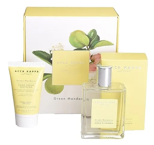 Set (edc/100ml + h/cr/75ml) Acca Kappa Green Mandarin
