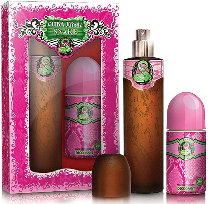 Set (edp 100ml + deo 50ml) Cuba Cuba Jungle Snake