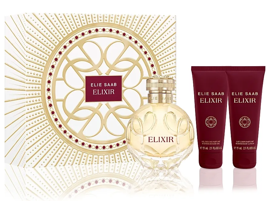Set (edp/100ml + b/lot/75ml + sh/gel/75ml) Elie Saab Elixir