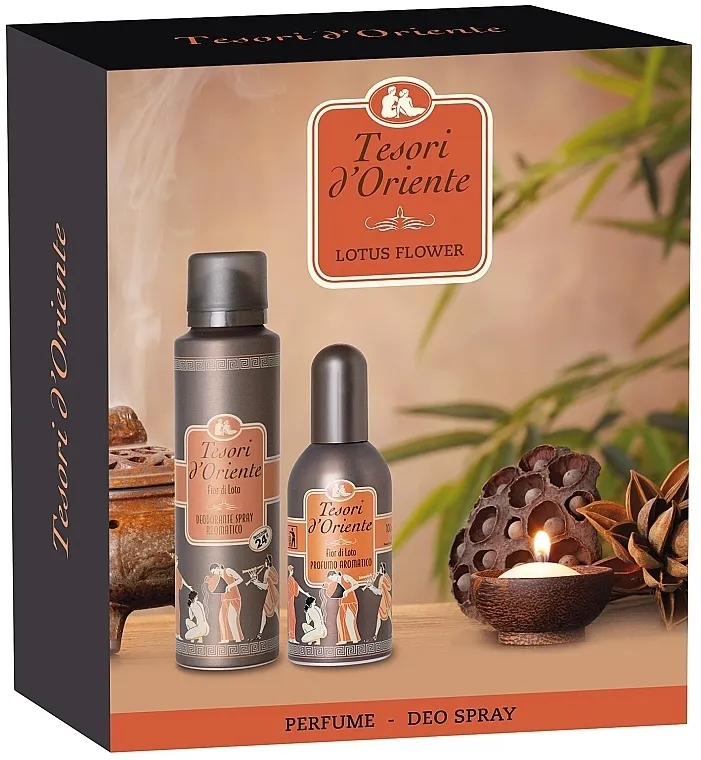 Set (edp/100ml + deo/150ml) Tesori d`Oriente Fior di Loto