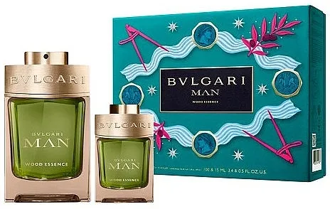 Set (edp/100ml + edp/15ml) Bvlgari Man Wood Essence