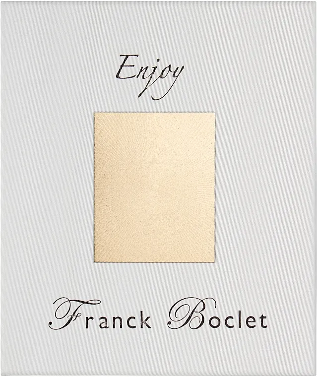 Set (edp/100ml + edp/20ml) Franck Boclet Goldenlight Enjoy