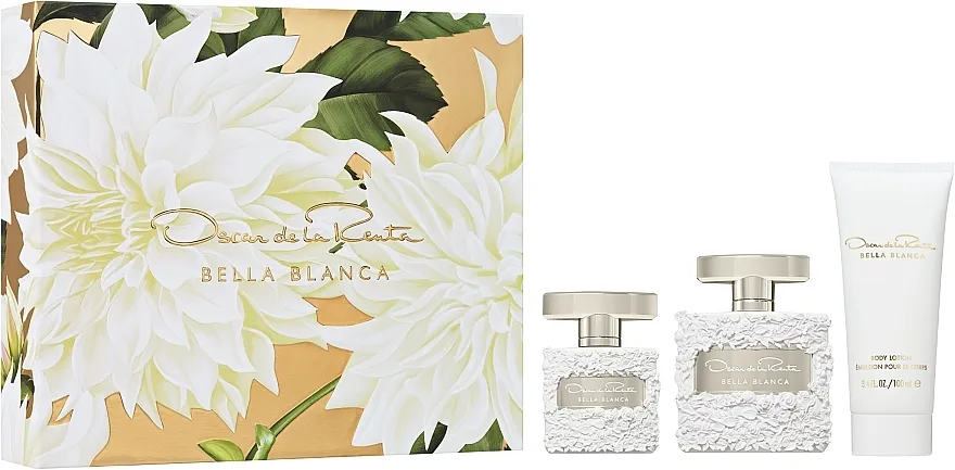Set (edp/100ml + edp/30ml + b/lot/100ml) Oscar De La Renta Bella Blanca