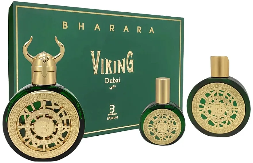 Set (edp/100ml + edp/30ml + b/lot/180ml) Bharara Viking Dubai