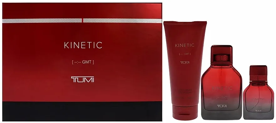 Set (edp/100ml + edp/30ml + gel za tuširanje/200ml) Tumi Kinetic