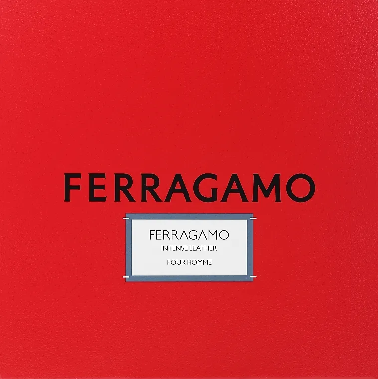 Set (edp/100ml + edp/min/10ml + gel/za/tuširanje/100ml) Salvatore Ferragamo Intense Leather Pour Homme