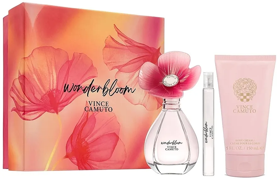 Set (edp/100ml + edp/mini/10ml + b/cr/150ml) Vince Camuto Wonderbloom