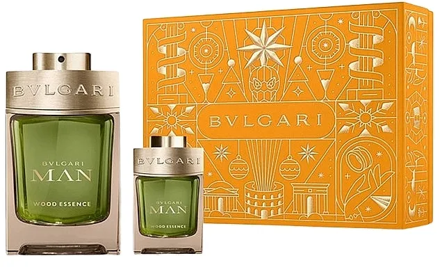 Set (edp/100ml + edp/mini/15ml) Bvlgari Man Wood Essence