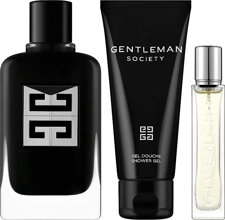 Set (edp/100ml + gel za tuširanje/75ml + edp/mini/12,5ml) Givenchy Gentleman Society