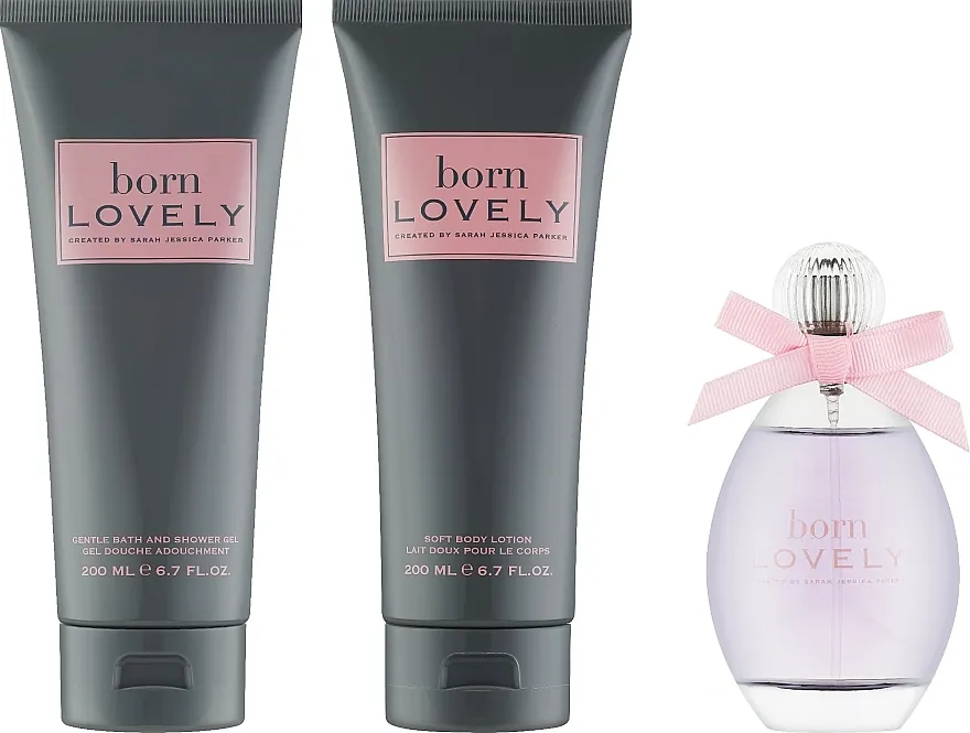 Set (edp/100ml + m/los/200ml + gel/za/tuš/200ml) Sarah Jessica Parker Born Lovely Giftset