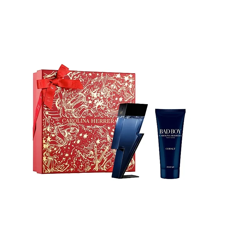 Set (edp/100ml + sh/gel/100ml) Carolina Herrera Bad Boy Cobalt