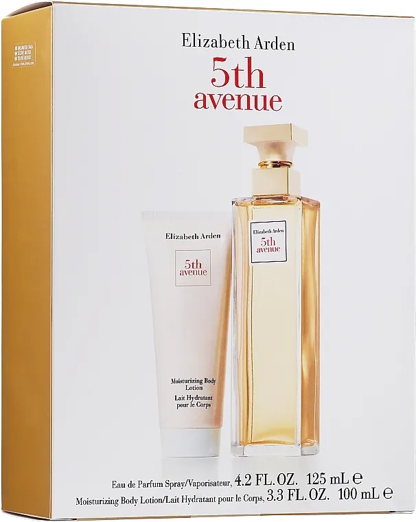 Set (edp/125ml + b/lot/100ml) Elizabeth Arden 5th Avenue