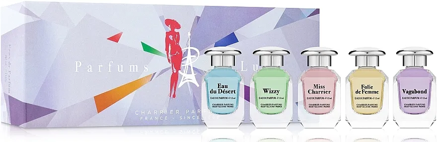 Set (edp/12mlx5) Charrier Parfums Parfums De Luxe