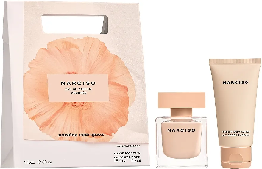 Set (edp/30ml + b/lot/50ml) Narciso Rodriguez Narciso Poudree
