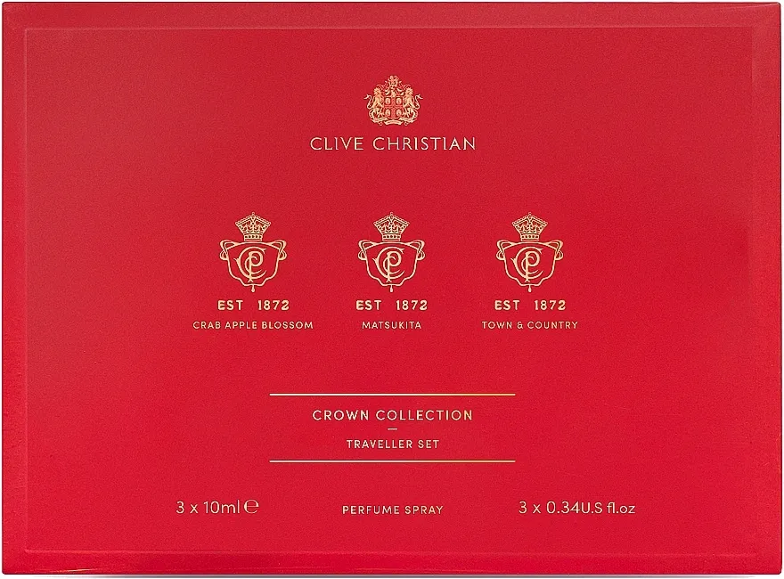 Set (edp/3x10ml) Clive Christian
