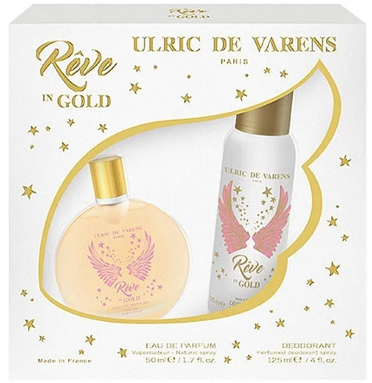 Set (edp/50ml + deo/125ml) Ulric de Varens Reve In Gold