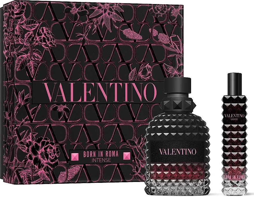 Set (edp/50ml + edp/15ml) Valentino Born in Roma Uomo Intense
