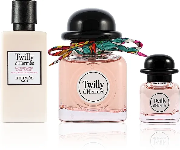 Set (edp/50ml + edp/7.5ml + b/lot/40ml) Hermes Twilly d`Hermes