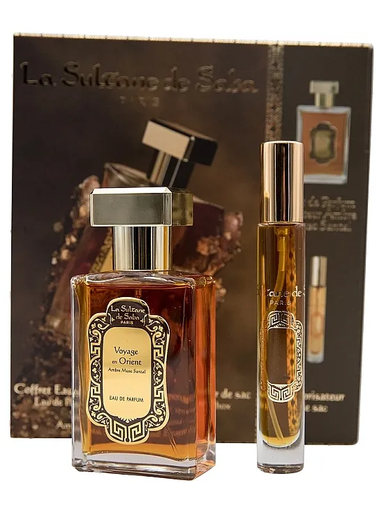 Set (edp/50ml + edp/mini/10ml) La Sultane de Saba Ambre Musc Santal