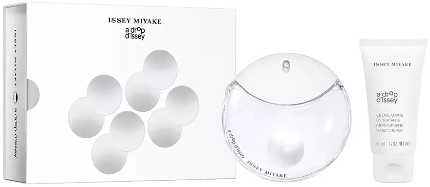 Set (edp/50ml + hand/cr/50ml) Issey Miyake A Drop D'Issey