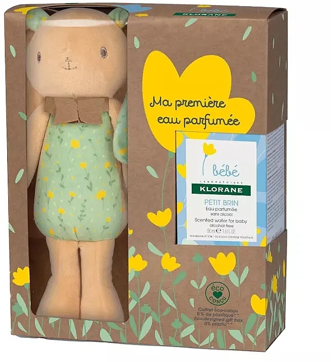 Set (edp/50ml + igračka/1 kom) Klorane Baby Petit Brin
