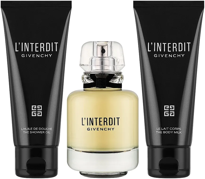 Set (edp/50ml + m/č/75ml + ge/za/tuš/75ml) Givenchy L'Interdit