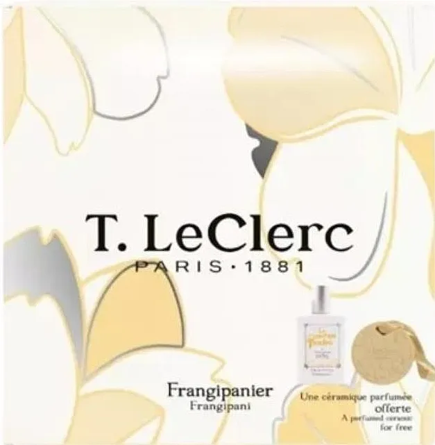Set (edp/50ml + miris/keramika) T. LeClerc Frangipanier