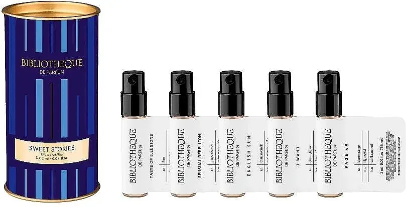 Set (edp/5x2ml) Bibliotheque de Parfum Sweet Stories