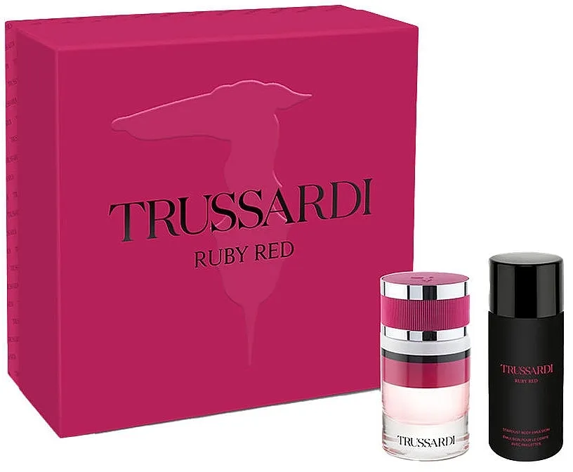 Set (edp/60ml + b/lot/125ml) Trussardi Ruby Red